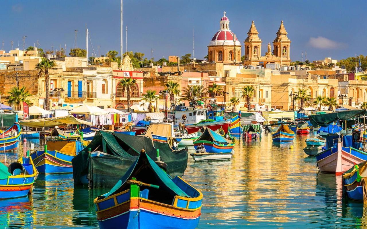 Luxury Apartment With Valletta And Harbour Views Sliema Exterior foto
