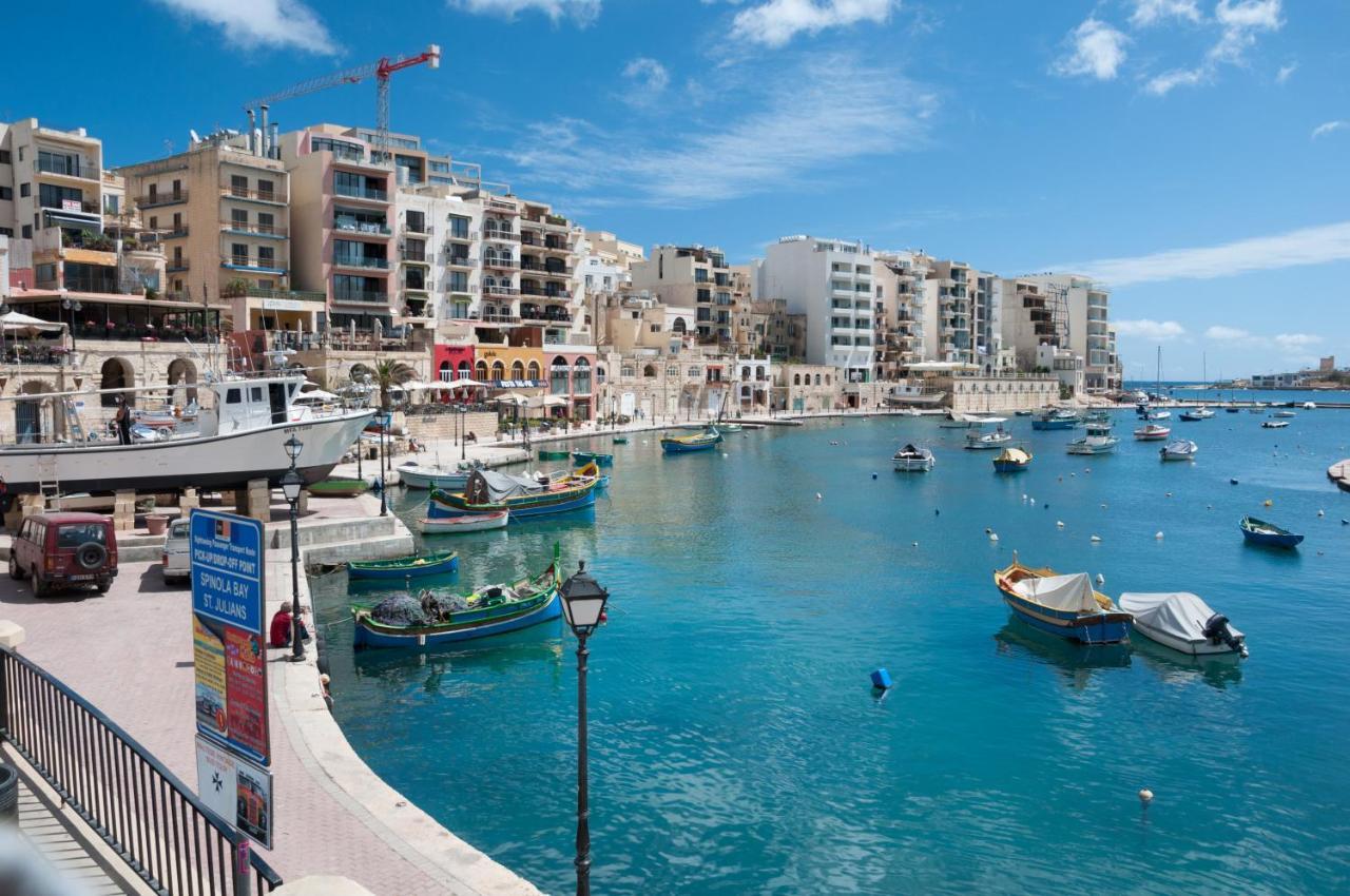 Luxury Apartment With Valletta And Harbour Views Sliema Exterior foto