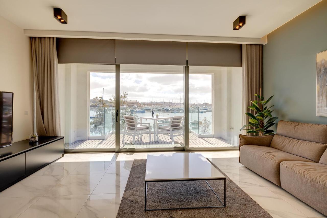 Luxury Apartment With Valletta And Harbour Views Sliema Exterior foto